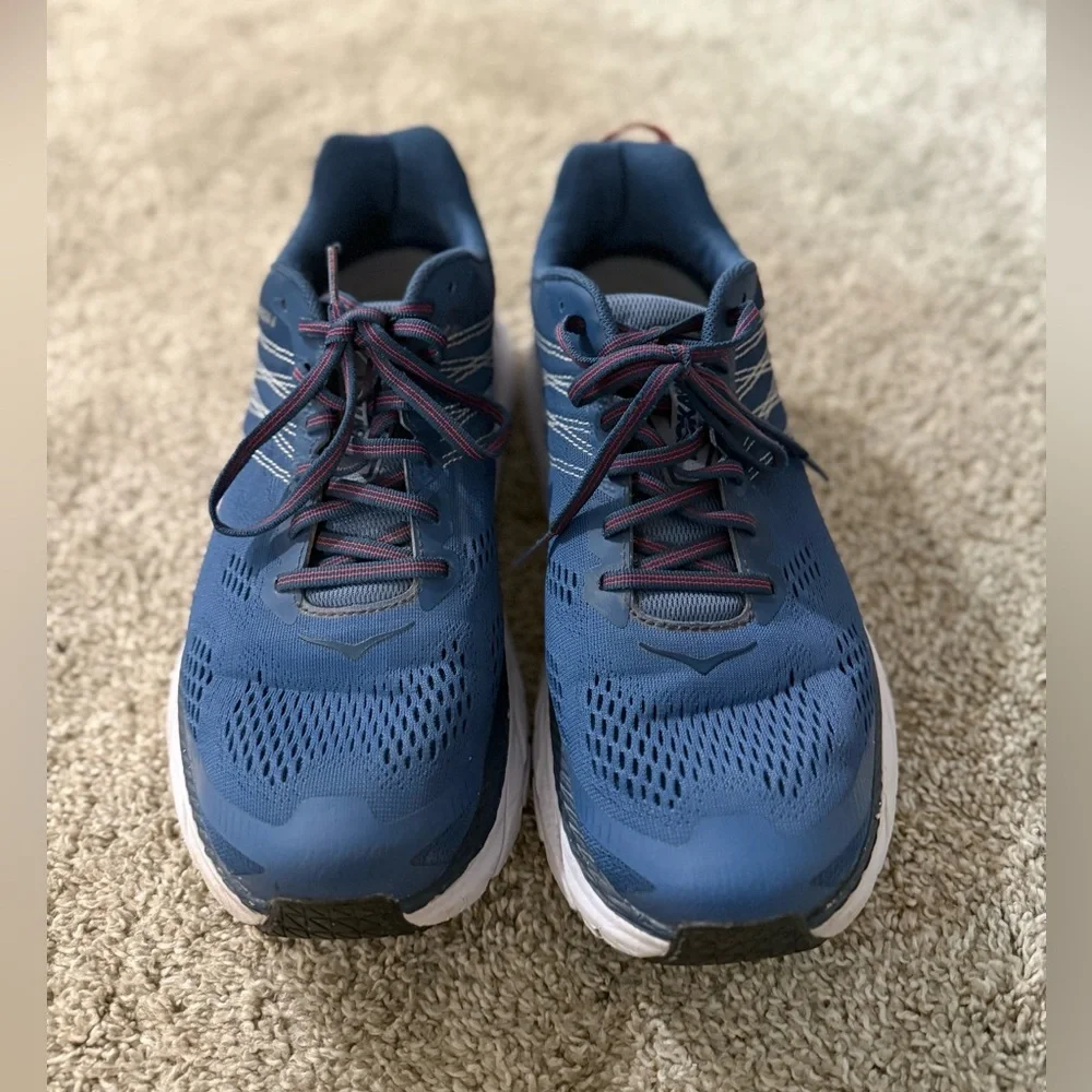 Hoka One One Clifton 10 Wide 2E Blue Men’s - Picture 3 of 7